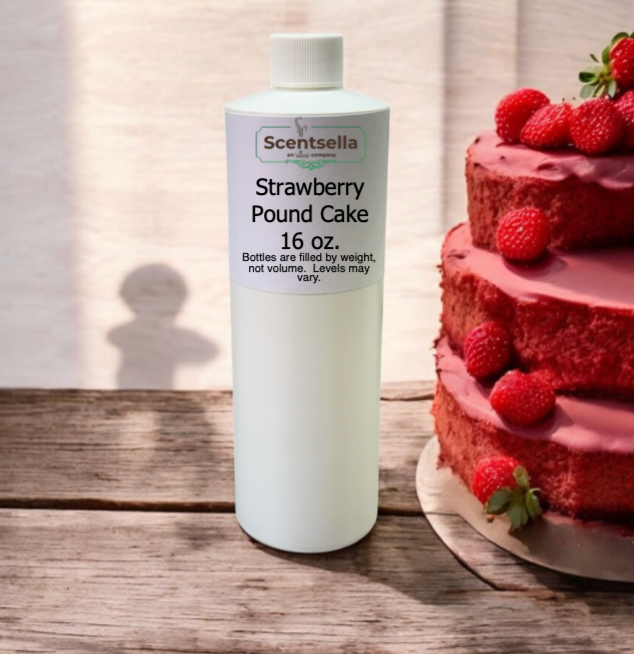 Strawberry Pound Cake