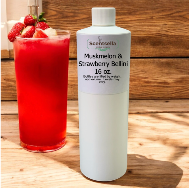 Muskmelon & Strawberry Bellini Type