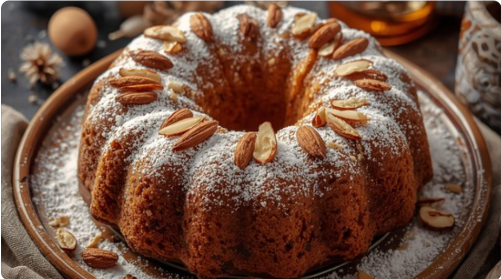 Almond Rum Cake