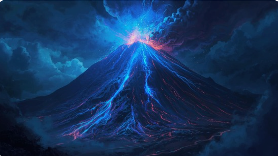 Blue Volcano Type