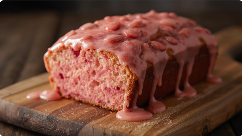 Strawberry Pound Cake