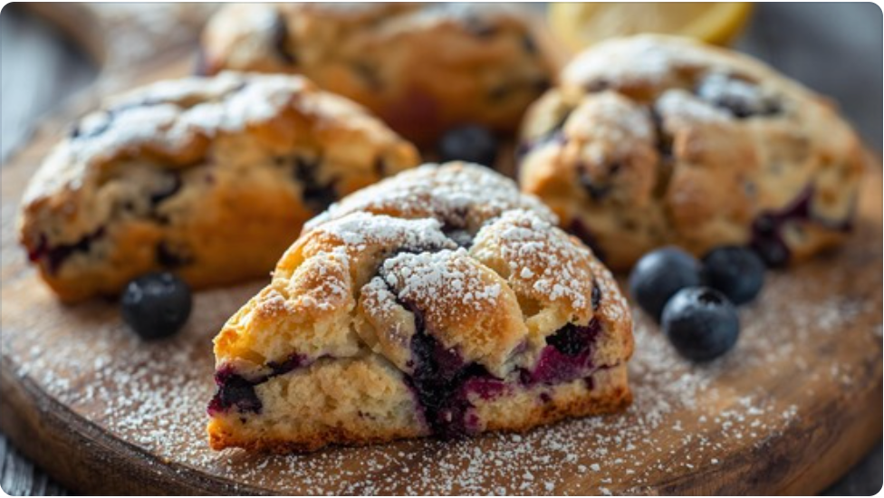 Blueberry Lemon Scone