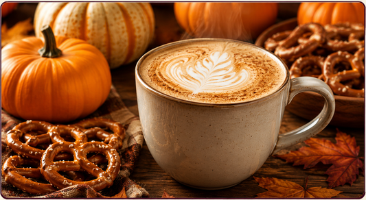 Pumpkin Pretzel Latte